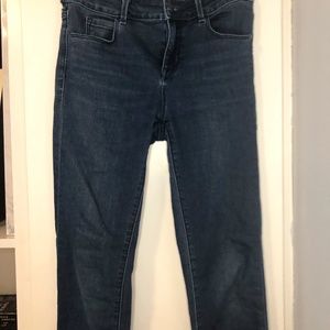 Dark wash Althleta Jeans